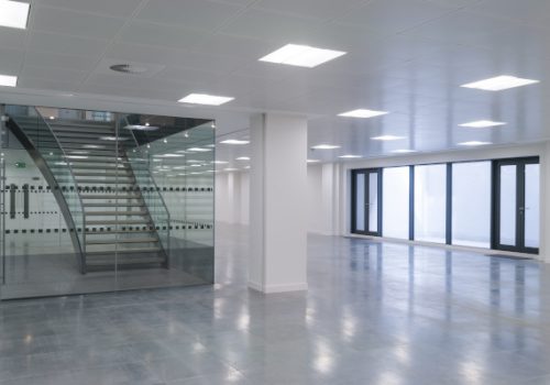 Stairs in modern office
